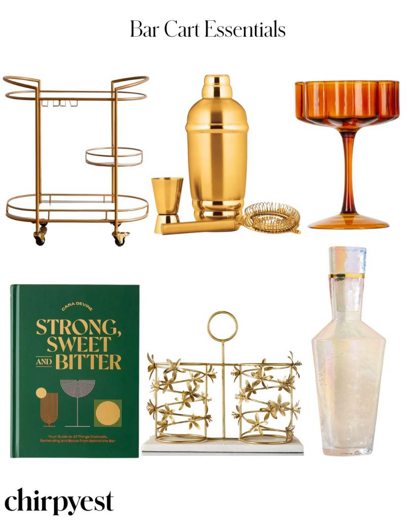 Funky Bar Cart Style Guide