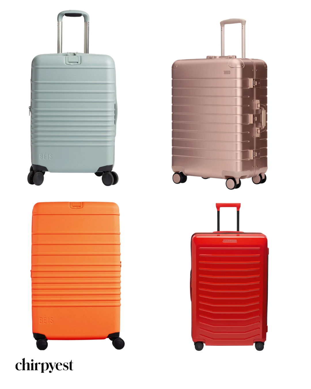 Find Your Best Suitcase for Traveling This Summer Chirpyest