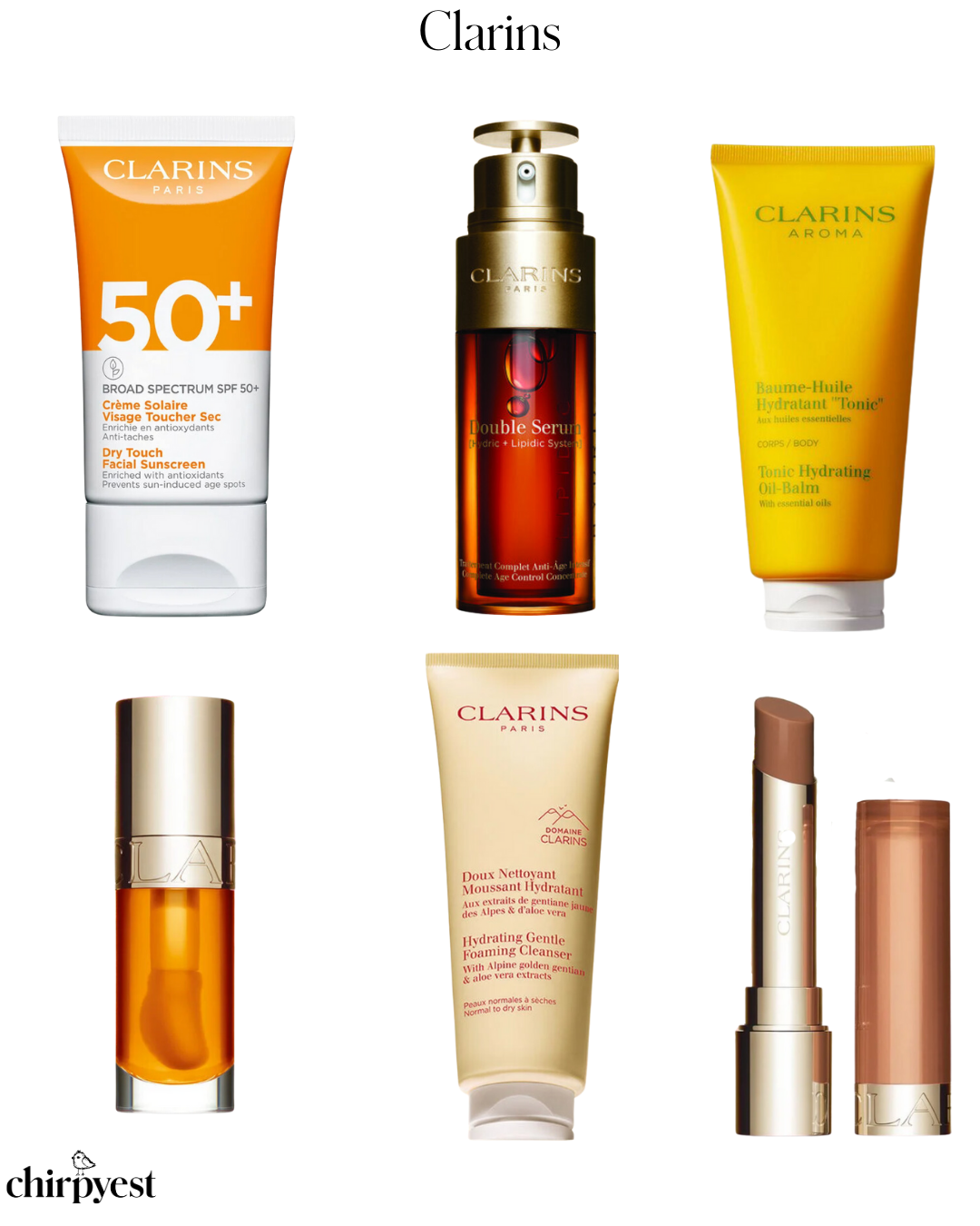 Clarins earn cash back with chirpyest