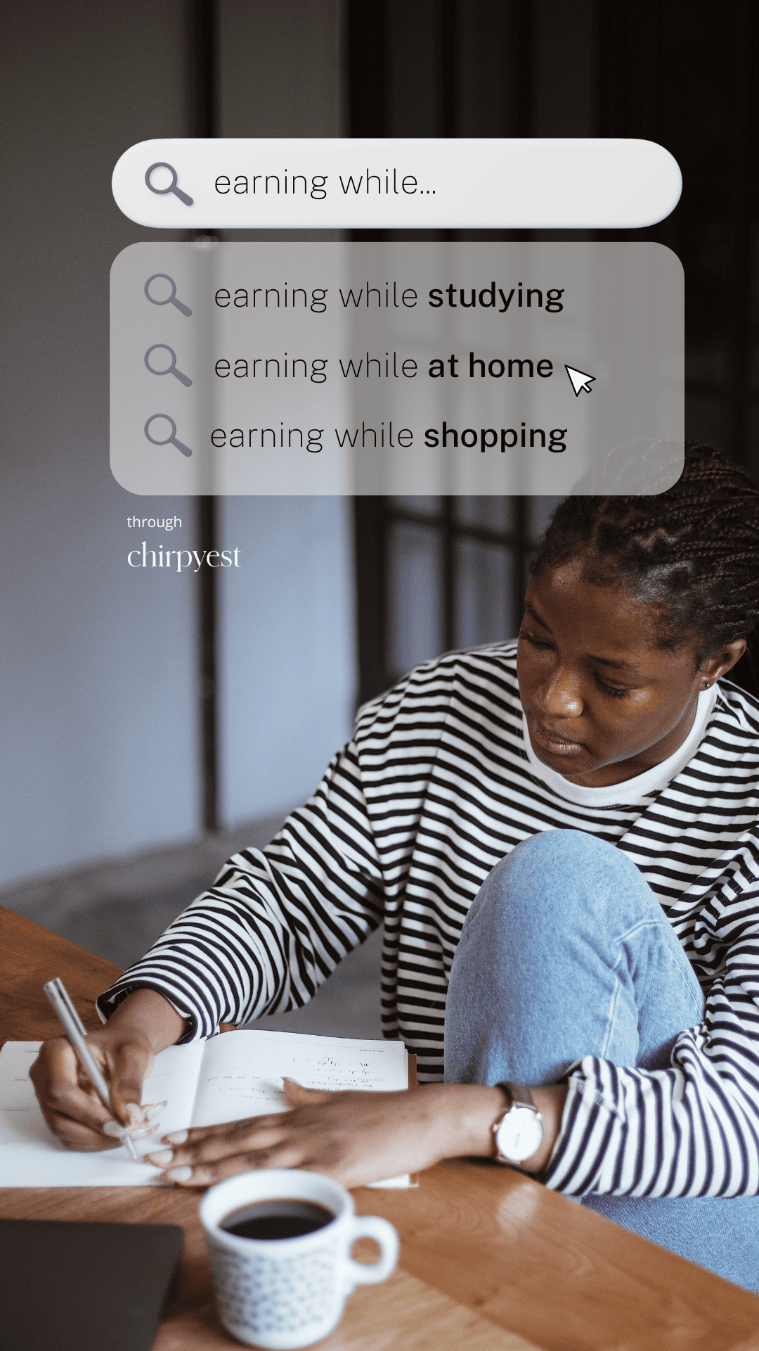 how to make money through chirpyest