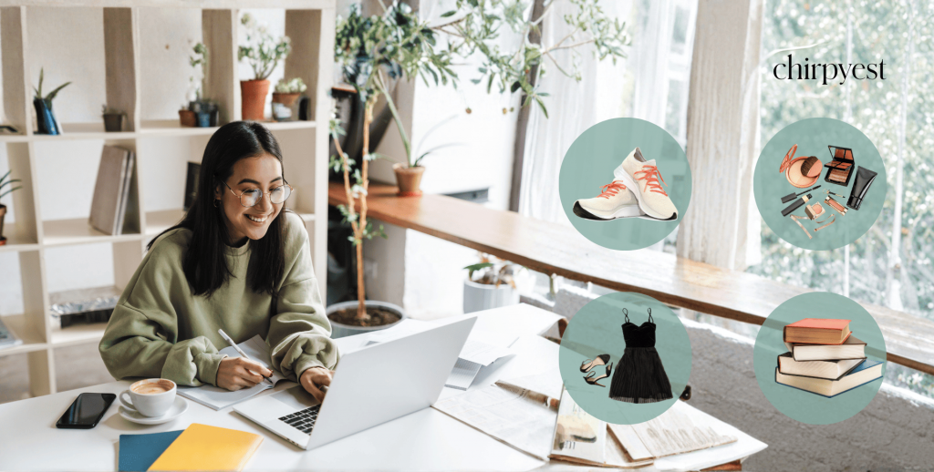 how to make money through chirpyest, students earning cash back from shopping and sharing while studying